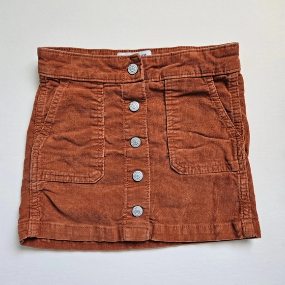 Old Navy Size 5T Corduroy skirt Orange - Picture 1 of 3
